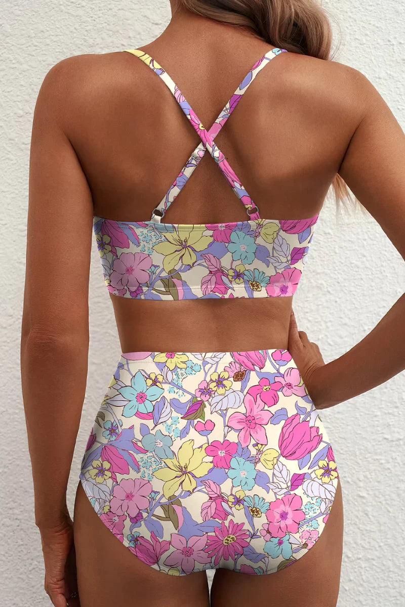 Fiona - Bikini moldeador elegante de cintura alta