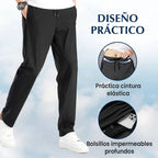 Noa - pantalón casual unisex, extremadamente suave y flexible con caída elegante