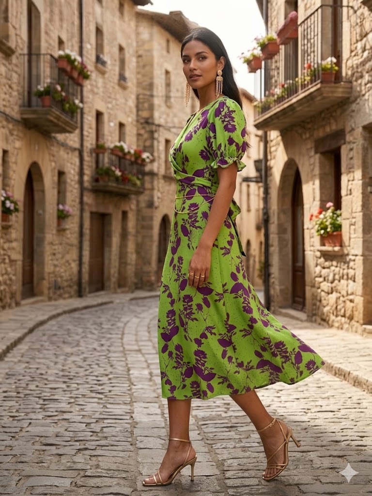 Andrea | Vestido de primavera