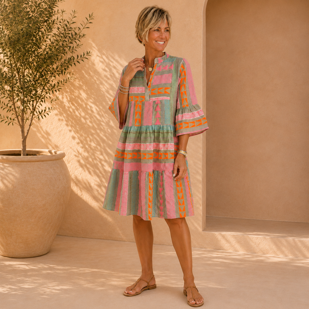 Kiki | Elegante Vestido Midi de Primavera