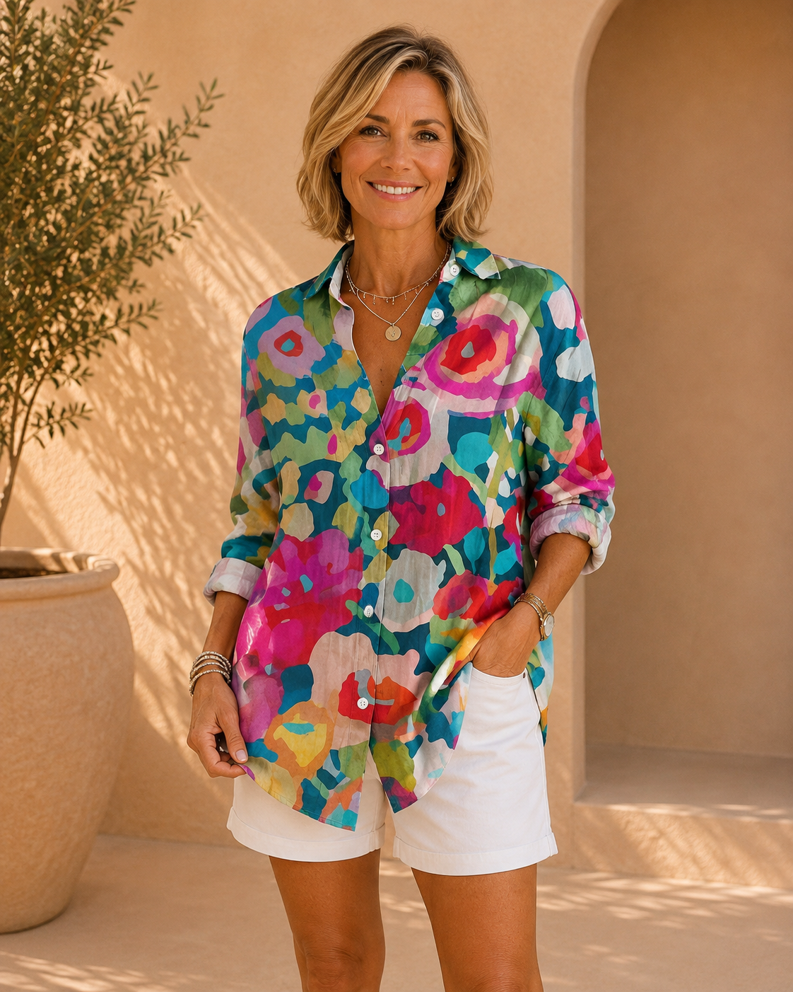 Valentina | Blusa Artística