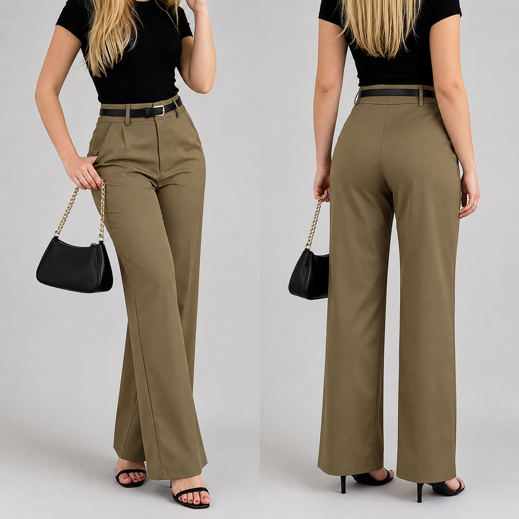 Pantalón Valentina de Cintura Alta