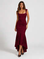 Vestido Ziva de Cintura Esculpida