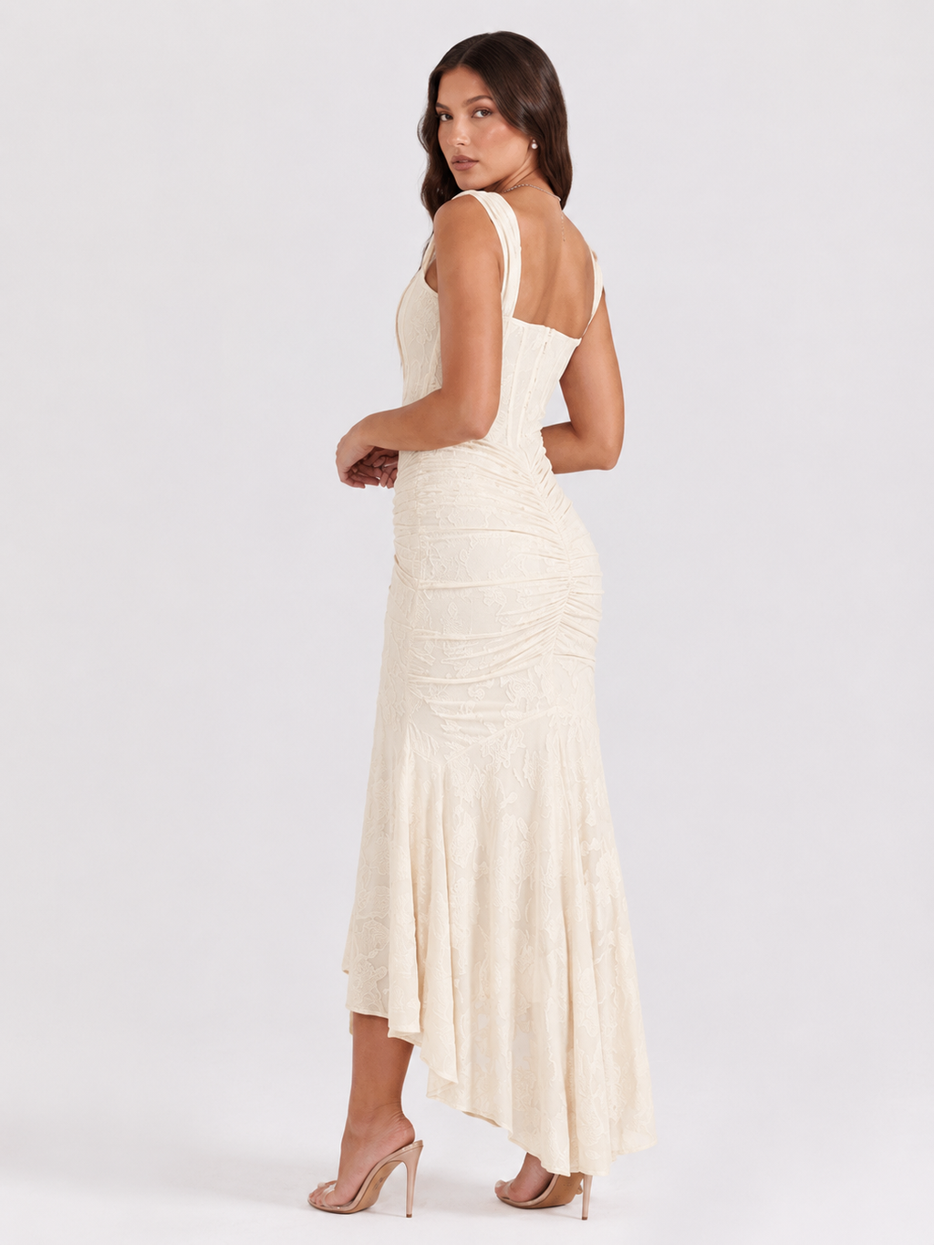 Vestido Ziva de Cintura Esculpida