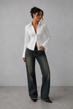 Blusa Valeria de Corte Entallado