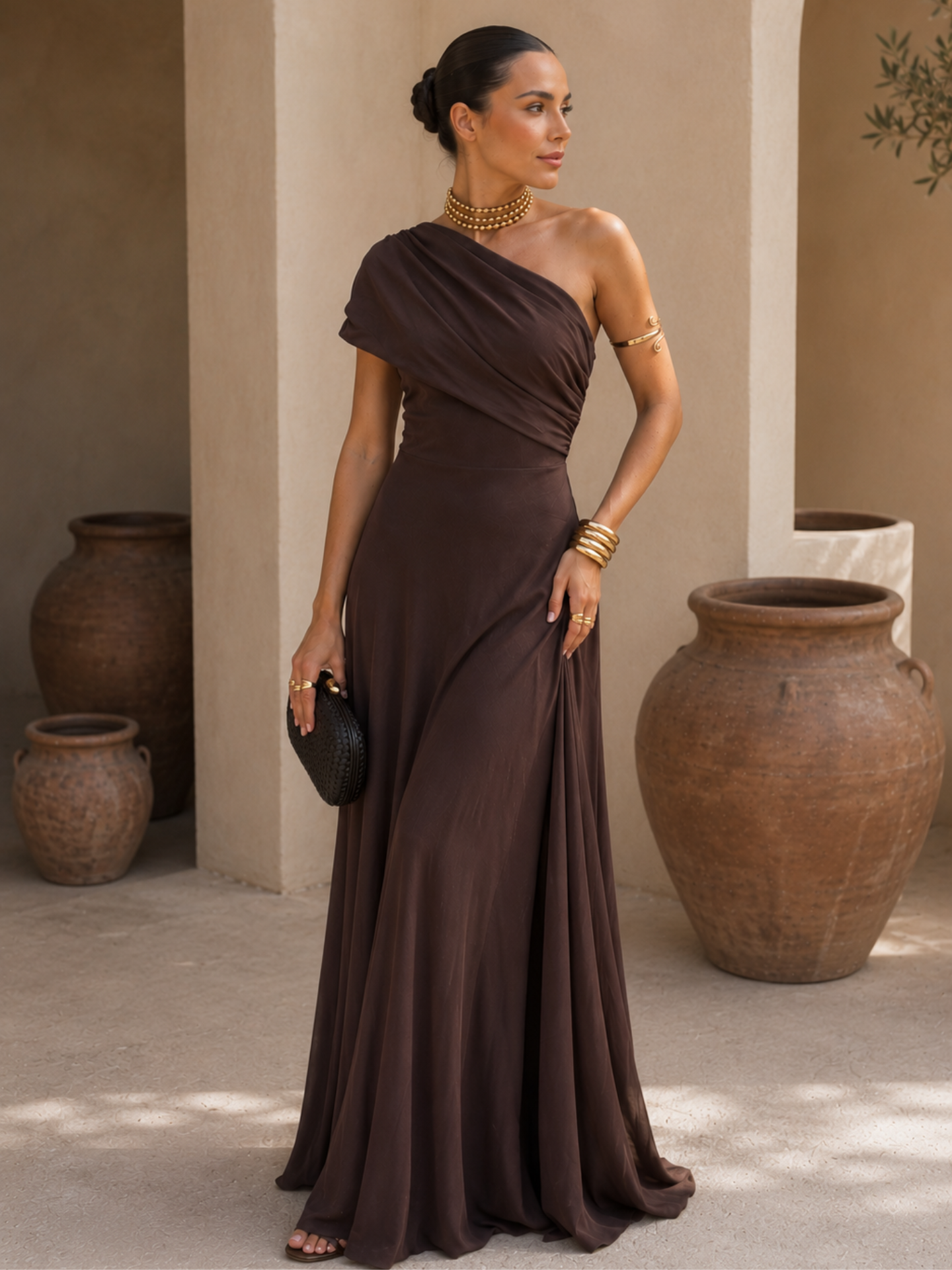 Vestido Canela