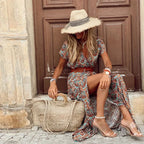 Vestido Maxi Bohemio Elegante de Viscosa Ligera