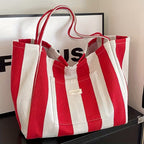 Macarena | Bolso Shopper de Rayas Mujer Gran Capacidad