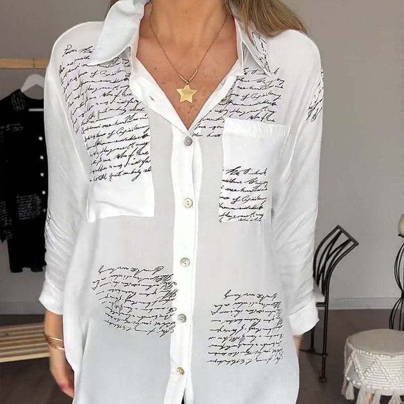Diana - Camisa estampada elegante y versátil