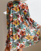 Samoa – Bikini Tropical con Kimono a Juego