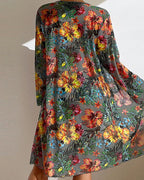 Samoa – Bikini Tropical con Kimono a Juego