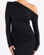 Noa - Vestido maxi brillante